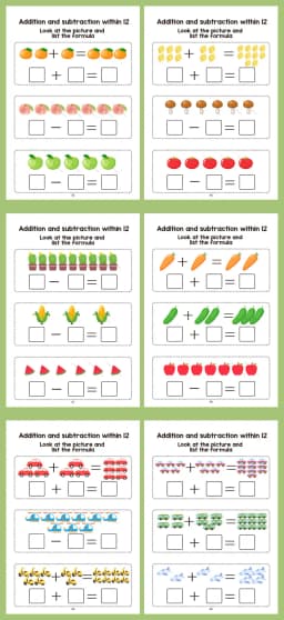 64-Page Interactive Preschool Math Workbook: Number Tracing, Addition and Subtraction Exercises - Early Education Activities for Children over 3 Years Old, Preparatory Course, for Home or Classroom Use - Educational Book for Number Recognition and Basic Arithmetic Skills, Early Education Materials, Fun Illustrations, High-Quality Printing, Learning Tool for Elementary School Students, Christmas Gift