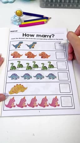64-Page Interactive Preschool Math Workbook: Number Tracing, Addition and Subtraction Exercises - Early Education Activities for Children over 3 Years Old, Preparatory Course, for Home or Classroom Use - Educational Book for Number Recognition and Basic Arithmetic Skills, Early Education Materials, Fun Illustrations, High-Quality Printing, Learning Tool for Elementary School Students, Christmas Gift