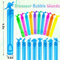 12-48 Pcs Cute Dinosaur Bubble Empty Bottle Birthday Party Baby Shower Wedding Christmas New Year Carnival Party Gift Decoration