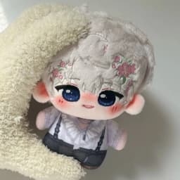 Flower Series Love & Deepspace Plush Keychain Cute Cartoon Hanging Pendant Bag Charm Desk Ornaments Fans Birthday Christmas Gift