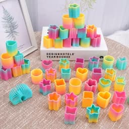 12/180Pcs Rainbow Magic Spring Toys for Kids Birthday Party Favors Pinata Fillers School Prize Wedding Christmas Boy Girl Gifts