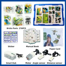 NEW WeDo 2.0 Core Set Robotics STEM Boxed Kit Compatible with 45300 We-Do Building Blocks DIY Educational Toys Christmas Gifts