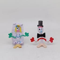 10Pcs/Set Movie Toy Story Figures Woody Buzz Lightyear Forky Lilypad Smarty Pants Action Figure Model Toys For Christmas Gift