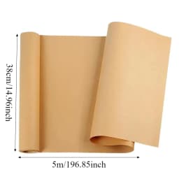 38CM X 5/10M Brown Kraft Paper Packing DIY Gift Wrapping Kraft Paper Painting Art Craft Gift Party Christmas Day Gift Packing