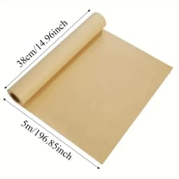 38CM X 5/10M Brown Kraft Paper Packing DIY Gift Wrapping Kraft Paper Painting Art Craft Gift Party Christmas Day Gift Packing