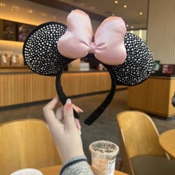 Cartoon Fashion Mouse Ear Headband New Holiday Party Christmas Snowman Headdress Cosplay for Adults Kids DIY Hair Accessories