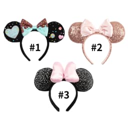 Cartoon Fashion Mouse Ear Headband New Holiday Party Christmas Snowman Headdress Cosplay for Adults Kids DIY Hair Accessories