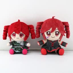 Kasane Teto Plush Toy Soft Doll Stuffed Plushies Figure Anime Cosplay Cartoon Birthday Present Christmas Gift for Fans Girl