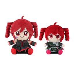 Kasane Teto Plush Toy Soft Doll Stuffed Plushies Figure Anime Cosplay Cartoon Birthday Present Christmas Gift for Fans Girl
