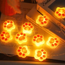 2026 Christmas LED String Lights, Lovely Fairy Lights Lamp for Bedroom Dorm Window Wall Decor, Lovely Animal Twinkle Light