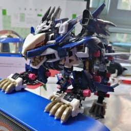 BT Building Blocks ZOIDS RZ-041 Liger ZERO Jager Blue Lion 1:72 Scale Full Action Plastic Kit Assemble Model Birthday Gifts