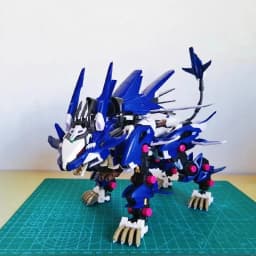 BT Building Blocks ZOIDS RZ-041 Liger ZERO Jager Blue Lion 1:72 Scale Full Action Plastic Kit Assemble Model Birthday Gifts