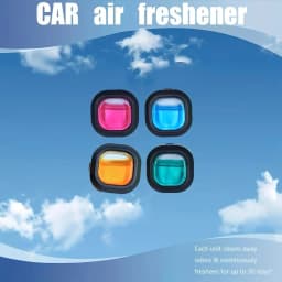 5-Piece Set of Car Air Fresheners with Random Colors, Car Fragrance Diffusers, High-End Scents for Car Air Vents, Long-Lasting Fragrance for the Car Interior, Easy to Install and Compact, Christmas and Halloween Gifts