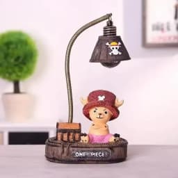 One Piece Luffy 3D LED Night Light, Anime Desktop Lamp for Study Office Decor - Cool Birthday Christmas Gift for Fans Men Women