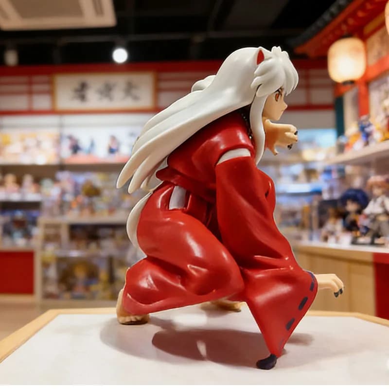 2026@Anime Inuyasha Sesshoumaru Decoration Ornaments 13cm Action Figure Collection Model Toys for Kids Birthday Gift Christmas