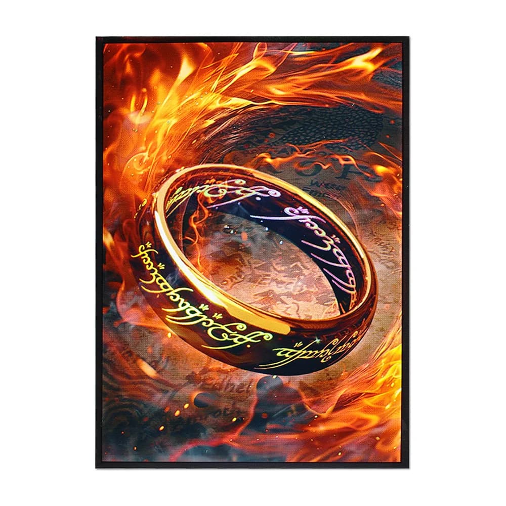 66X91mm 60-120PCS Art Standard Size Anime Card Sleeves MGT/TCG Game Top Loading Board Game Trading Card Protector Christmas Gift