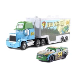 Pixar Cars 3 Green Frank Harvester Storm Jackson Cartoon Model Toys Vehicle Birthday Gift Children's Christmas Gifts Toys