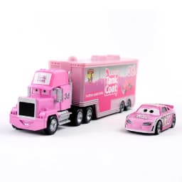 Pixar Cars 3 Green Frank Harvester Storm Jackson Cartoon Model Toys Vehicle Birthday Gift Children's Christmas Gifts Toys