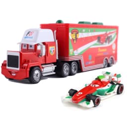 Pixar Cars 3 Green Frank Harvester Storm Jackson Cartoon Model Toys Vehicle Birthday Gift Children's Christmas Gifts Toys