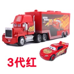 Pixar Cars 3 Green Frank Harvester Storm Jackson Cartoon Model Toys Vehicle Birthday Gift Children's Christmas Gifts Toys