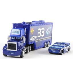Pixar Cars 3 Green Frank Harvester Storm Jackson Cartoon Model Toys Vehicle Birthday Gift Children's Christmas Gifts Toys