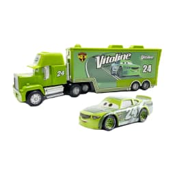 Pixar Cars 3 Green Frank Harvester Storm Jackson Cartoon Model Toys Vehicle Birthday Gift Children's Christmas Gifts Toys