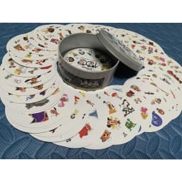 Disney 100 Years Card Board Game Toy Iron Box Family Funny Entertainment Party Holidays Camping Sports Christmas Halloween Gifts