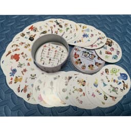 Disney 100 Years Card Board Game Toy Iron Box Family Funny Entertainment Party Holidays Camping Sports Christmas Halloween Gifts