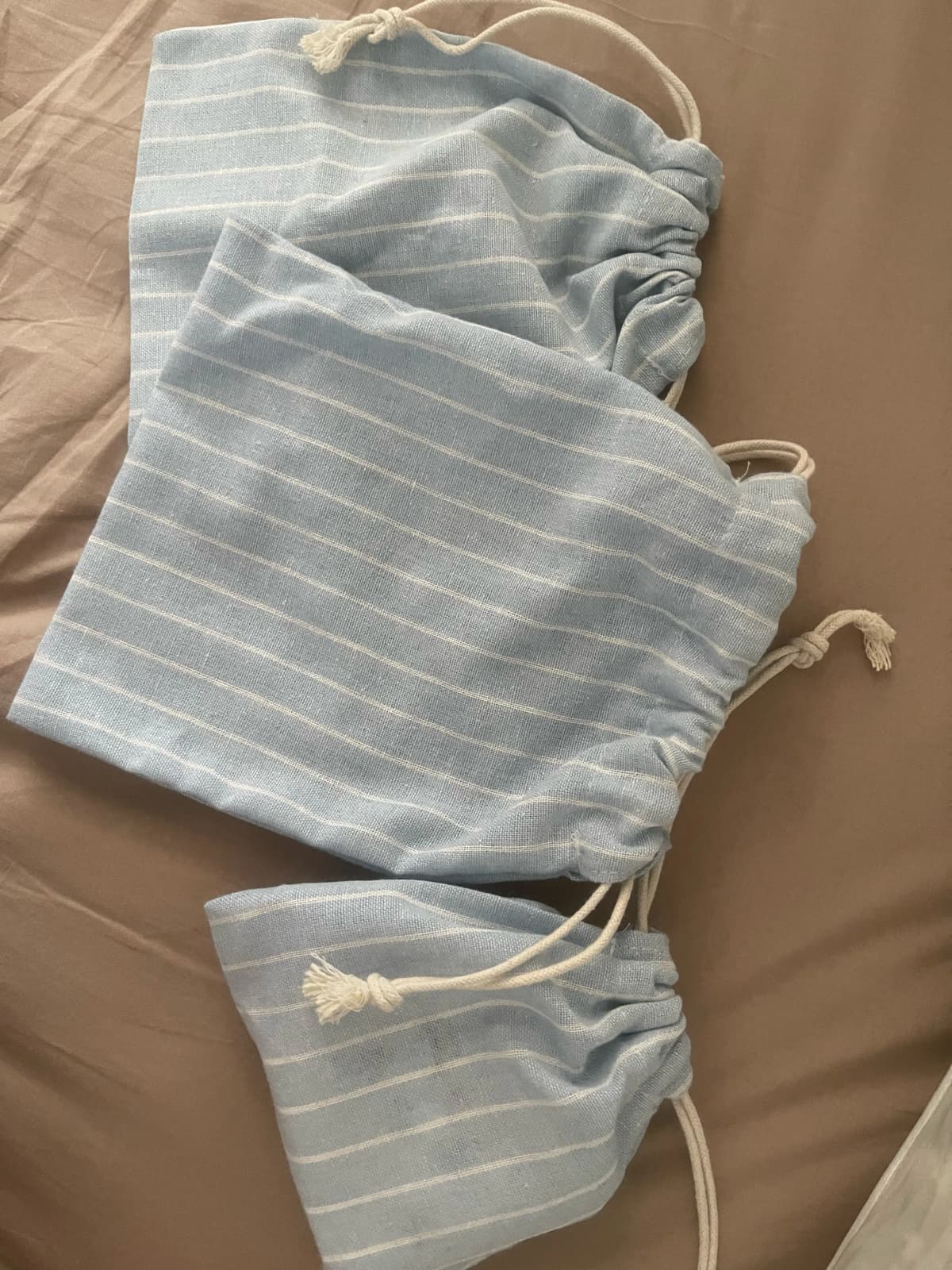 Cotton Drawstring Bags for Wedding Christmas Gift DIY Package Small Drawstring Pouches Home Dustproof Storage Case