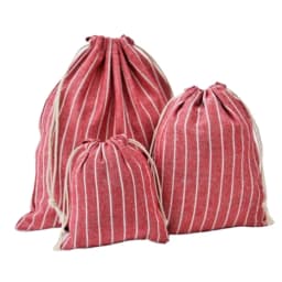 Cotton Drawstring Bags for Wedding Christmas Gift DIY Package Small Drawstring Pouches Home Dustproof Storage Case