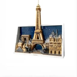 2026 Creative Paris Love City Brick Construction Educational Building Block Toy Christmas Birthday Gift
