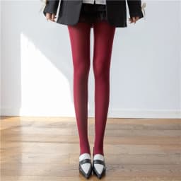 17 Colors Women's Sexy Pure Color Tights Retro Stockings Christmas Red High-elasticity Slimming Pantyhose Lady Colorful Tights #