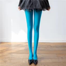 17 Colors Women's Sexy Pure Color Tights Retro Stockings Christmas Red High-elasticity Slimming Pantyhose Lady Colorful Tights #