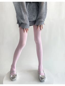 17 Colors Women's Sexy Pure Color Tights Retro Stockings Christmas Red High-elasticity Slimming Pantyhose Lady Colorful Tights #