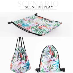 1pc Custom Picture Leisure Drawstring Bag Backpack Outdoor Storage Bags Travel Utility Pocket Durable Pouch Christmas Gift
