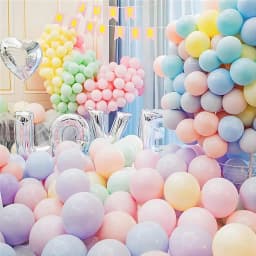 30pcs 5/10/12inch Rainbow Macaron Pink Blue Latex Balloons for Birthday Party Decoration Baby Shower Wedding Christmas New Year