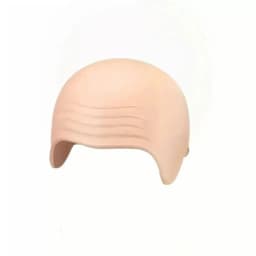 Bald Outfit Cosplay Accessories Set with Latex Bald Hat And Nylon Wig Cap for Halloween Christmas Carnival April Fool's Party