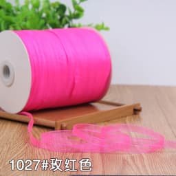 White Width 6mm 10 Meters Long Organza Ribbon Party Home Wedding Decoration Gift Wrapping Christmas Scrapbooking Craft Ribbon