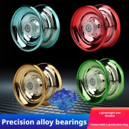 Children's yo-yo toy for beginners made of metal. Halloween and Christmas gift