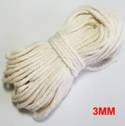 10Meters Macrame Cord Rope String Natural Cotton Macrame Twisted Twine Braided Crafts Handwork DIY Home Textile Christmas