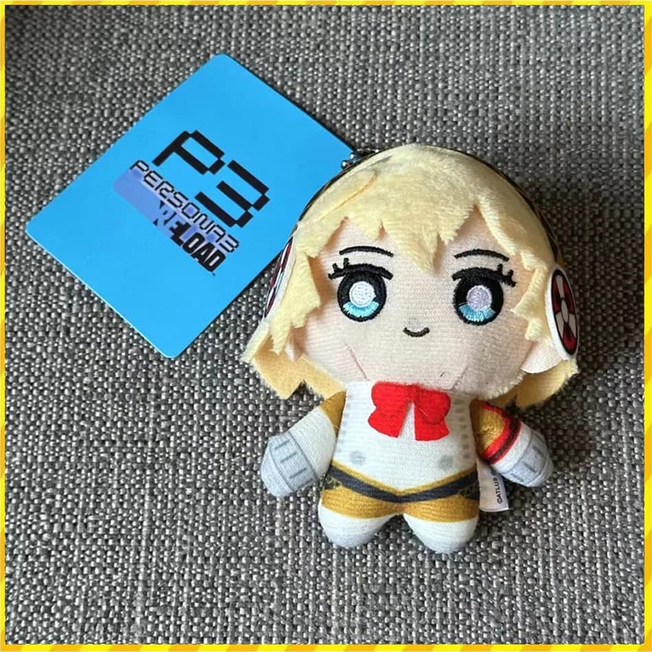 *10CM Anime Yuuki Makoto Aegis Shiomi Kotone Gorou Akechi Joker Shiomi Kotone Cosplay Anime Plushie Pendant Kids Christmas Gifts