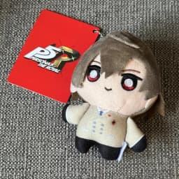 *10CM Anime Yuuki Makoto Aegis Shiomi Kotone Gorou Akechi Joker Shiomi Kotone Cosplay Anime Plushie Pendant Kids Christmas Gifts