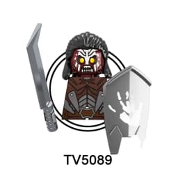 Blind Box TV6410 Mini Action Figure Toys Orcs Dwarf Elves Rohan knight Army Wars Building Blocks Accessories Christmas Gifts