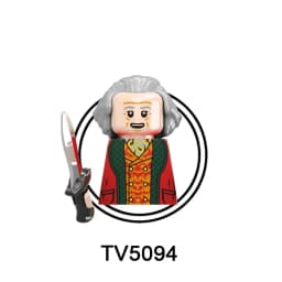 Blind Box TV6410 Mini Action Figure Toys Orcs Dwarf Elves Rohan knight Army Wars Building Blocks Accessories Christmas Gifts