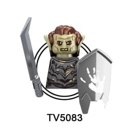 Blind Box TV6410 Mini Action Figure Toys Orcs Dwarf Elves Rohan knight Army Wars Building Blocks Accessories Christmas Gifts