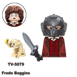 Blind Box TV6410 Mini Action Figure Toys Orcs Dwarf Elves Rohan knight Army Wars Building Blocks Accessories Christmas Gifts