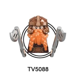 Blind Box TV6410 Mini Action Figure Toys Orcs Dwarf Elves Rohan knight Army Wars Building Blocks Accessories Christmas Gifts
