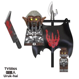 Blind Box TV6410 Mini Action Figure Toys Orcs Dwarf Elves Rohan knight Army Wars Building Blocks Accessories Christmas Gifts