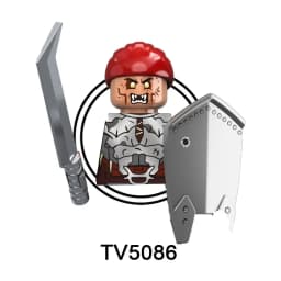Blind Box TV6410 Mini Action Figure Toys Orcs Dwarf Elves Rohan knight Army Wars Building Blocks Accessories Christmas Gifts