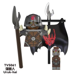 Blind Box TV6410 Mini Action Figure Toys Orcs Dwarf Elves Rohan knight Army Wars Building Blocks Accessories Christmas Gifts